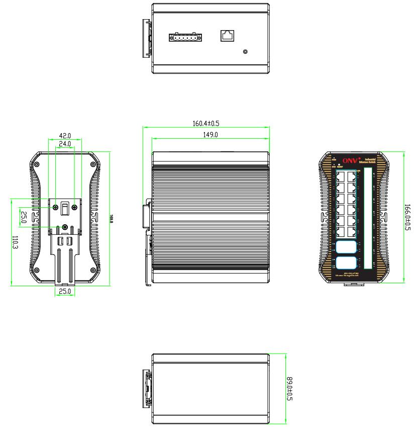 核心交換機_工業(yè)交換機_交換機尺寸