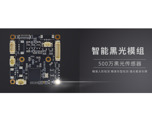 【新品發布】500萬智能人形車形黑光模組