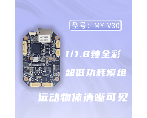 【新品發布】1/1.8臻全彩超低功耗模組&mdash;&mdash;運動物體清晰可見